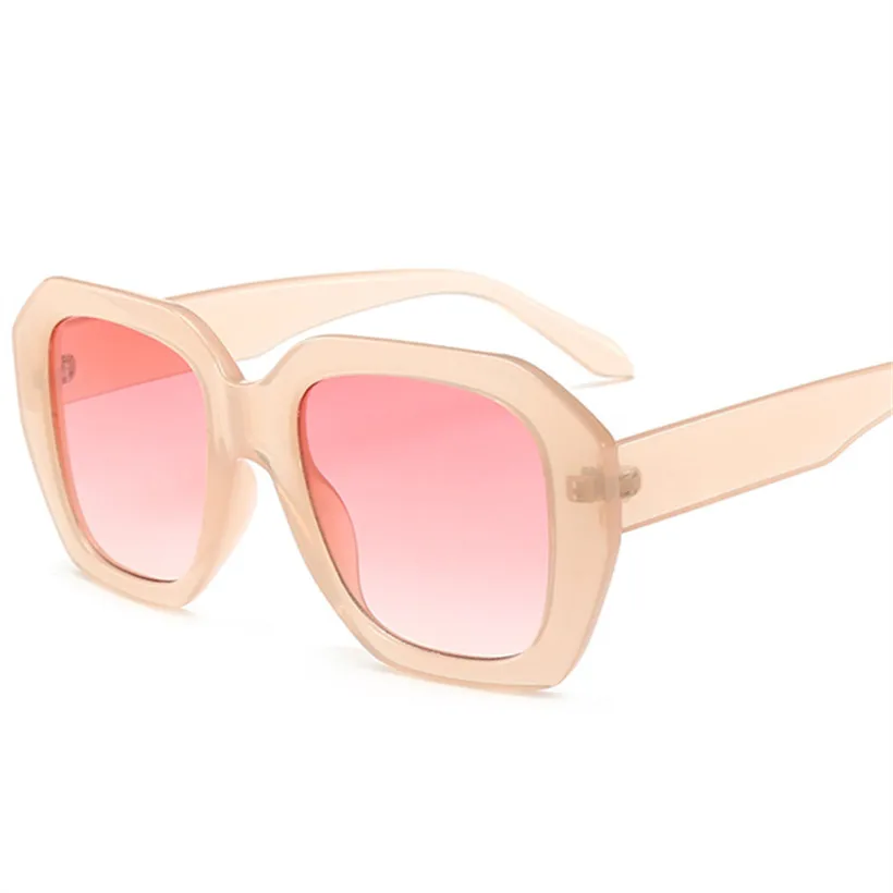 

Oulylan Retro Square Sunglasses Women Vintage Brand Oversized Sun Glasses Female Black Brown Eyewear UV400 Big Frame