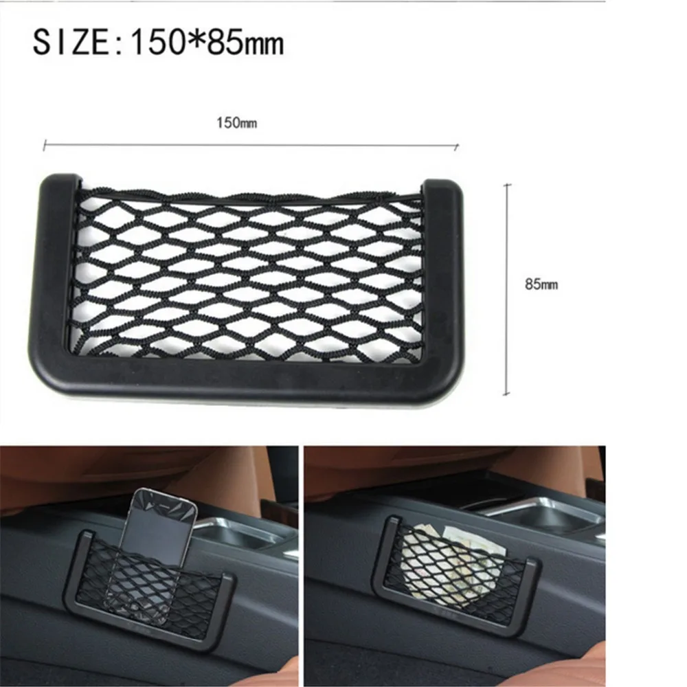 

Car Phone Box Compartment Net For KIA RIO K2 K3 Sportage Forte SORENTO CERATO Soul Car Carrying Bag Car Styling High Quality