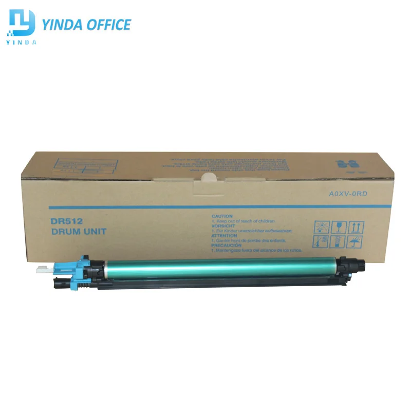 DR512K DR512C DR512M DR512Y барабанный блок совместимый Konica Minolta bizhub C224 C284 C364 A2XN0TD|Картриджи с