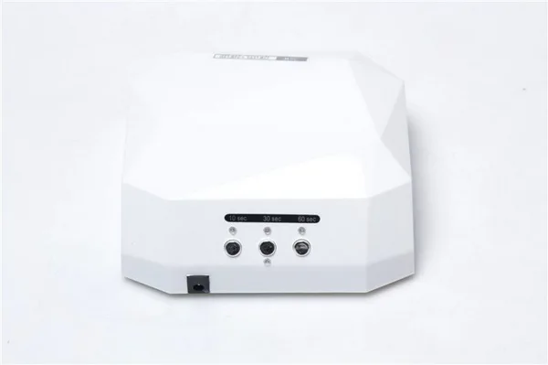 10 pcs 패션 네일 아트 램프 케어 기계 ccfl 36 w led 라이트 다이아몬드 모양의 uv 젤 네일에 대 한 최고의 치료 네일 건조기
