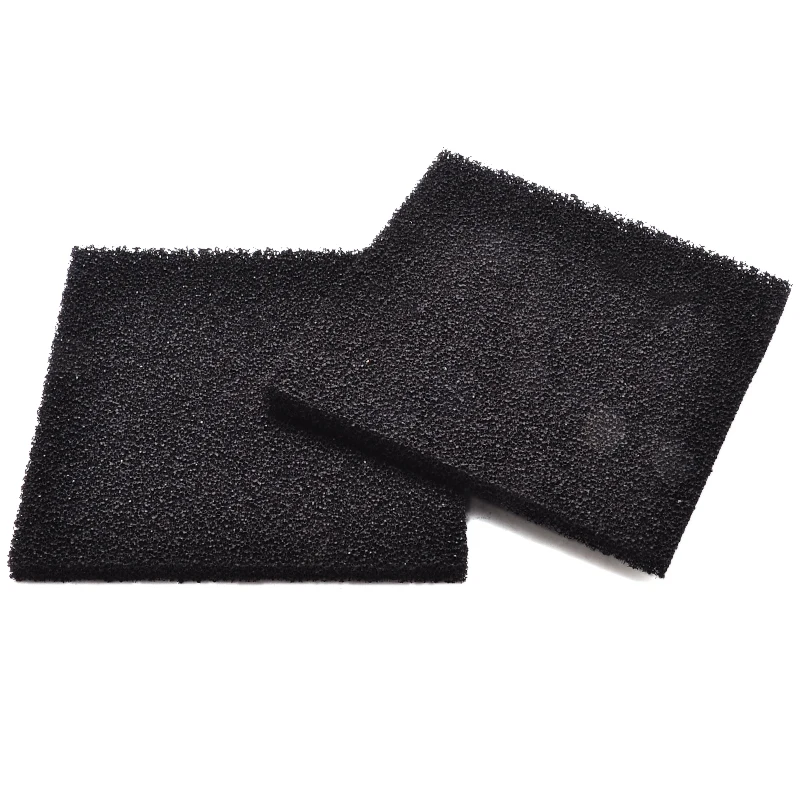 

2pcs Square Foam Sponge Air Impregnated Sheet 13*13cm Black Activated Carbon Filter for Electronic Solder Smoke Extractor