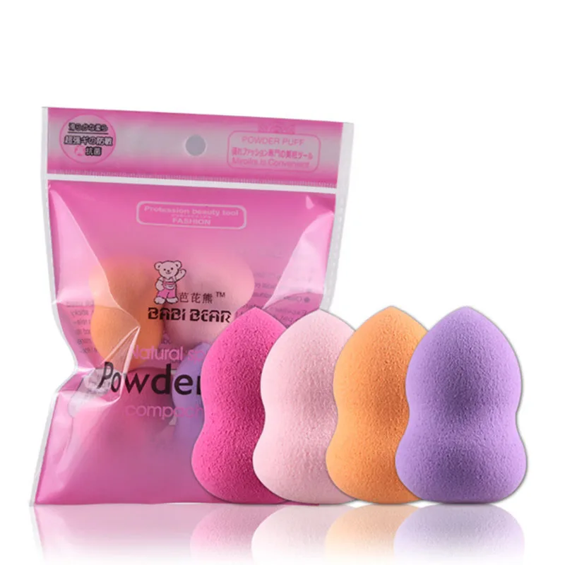 

New Sponge Cosmetic Puff Powder Face Puffs Flawless Smooth Egg Makeup Beauty Tools Bigger in Water Random Colors