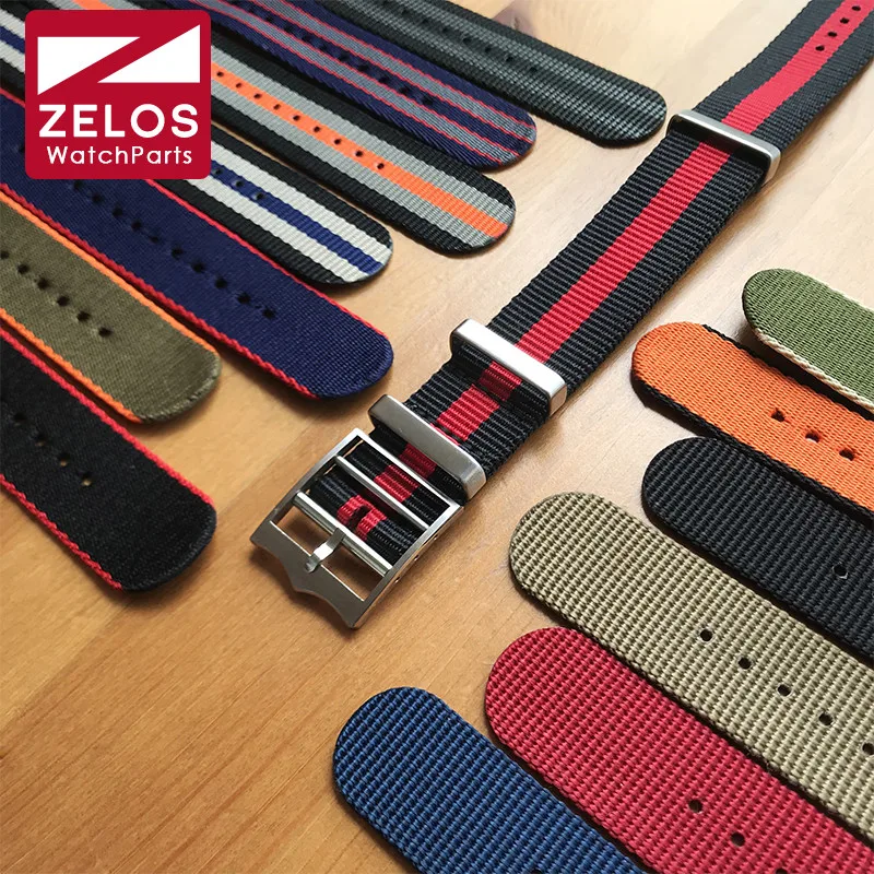 Cinturino In Nylon Per Orologio Meccanico Automatico Tudor Black Bay 43Mm