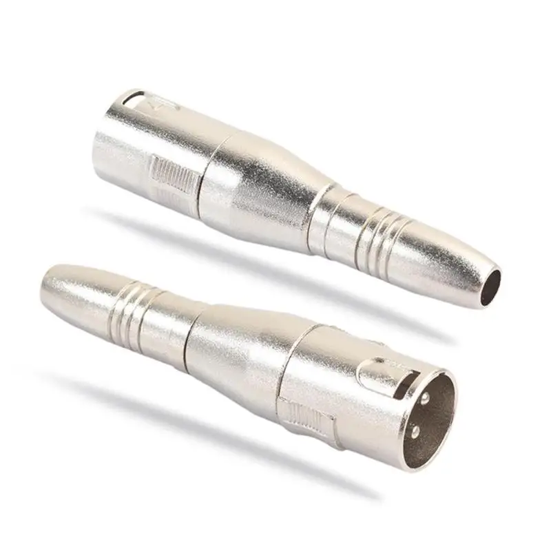 XLR 3 контактный преобразователь сигнала папа в 6 35 штекер выход моно аудио адаптер
