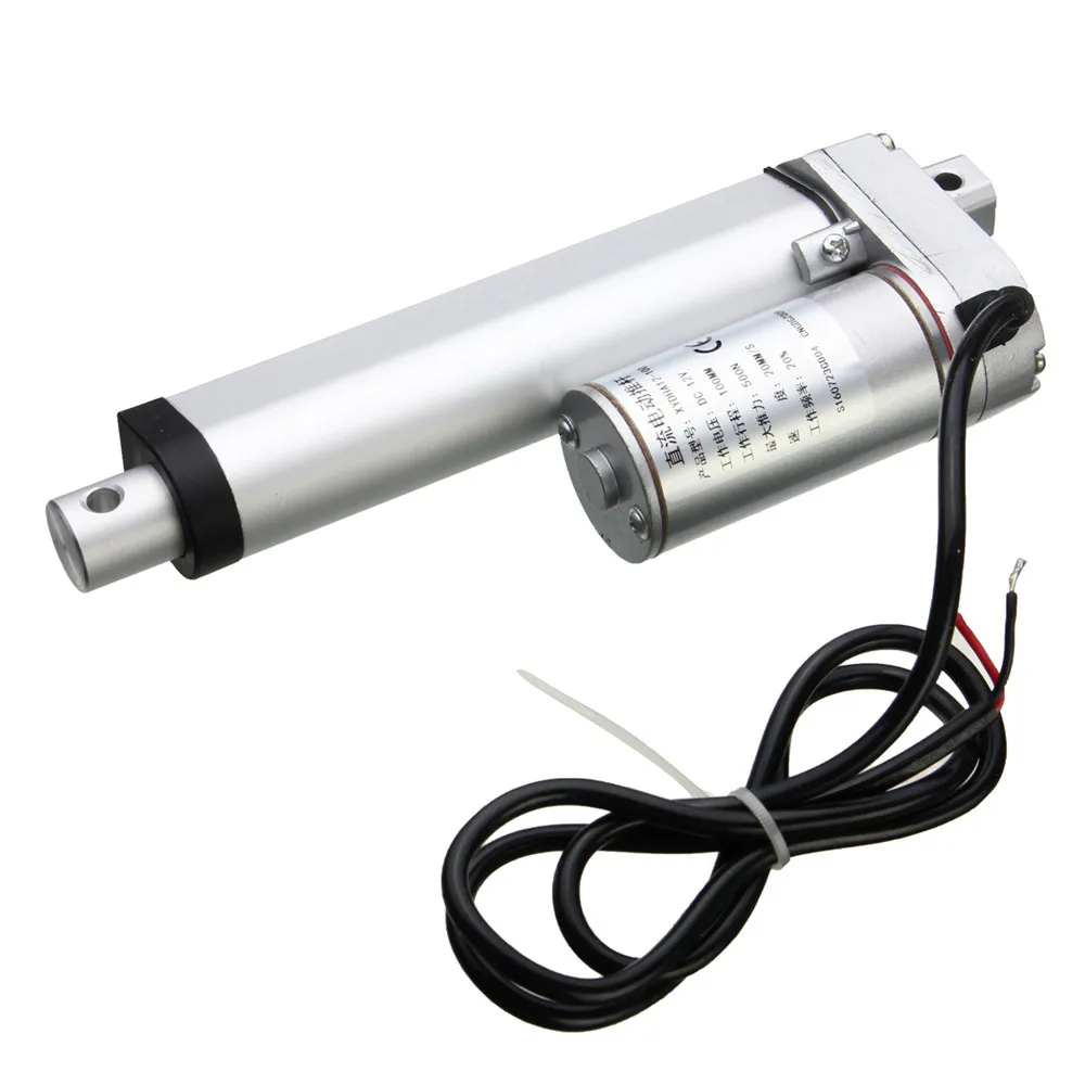 

hot sale Multi-function Linear Actuator Motor DC12V 100mm Stroke Heavy Duty 500N free shipping - 100MM