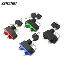 Di alluminio Del Motociclo Del Casco di Blocco Chiave per Yamaha yfm 450 Kodiak 2003-2010/yfm 400 Kodiak 1993-2008 /yfm 350 Kodiak 2007-2011