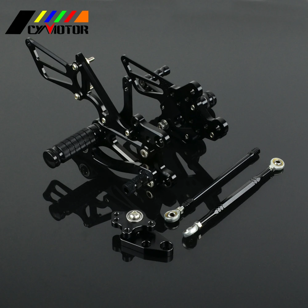Мотоциклетные регулируемые колышки с ЧПУ для ног HONDA CBR600RR CBR 600RR 2007 2008 2009 2010 2011 2012