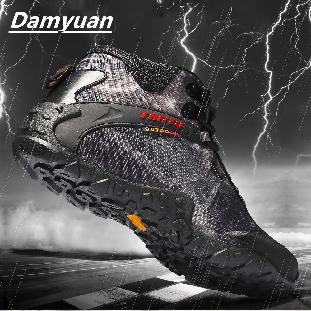 

Damyuan 2019 new fashion Winter Warm Fashion Man Shoes Womne Shoes Climbing Shoes Cotton-padded Shoes