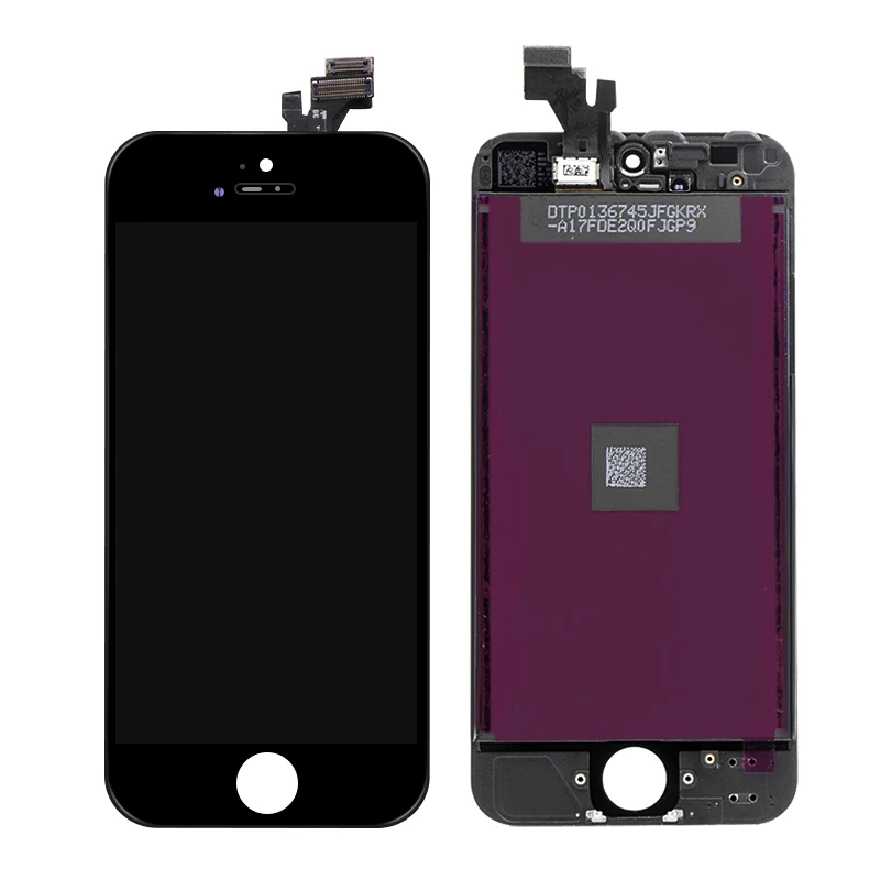 Класс AAA + для iPhone 5 ЖК дисплей с сенсорным экраном дигитайзер сборка без битых