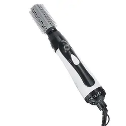 2 в 1 профессиональный волос Styler Инструменты для укладки Электрический бигуди для волос ролик щетка для завивки волос Вращающийся для волос