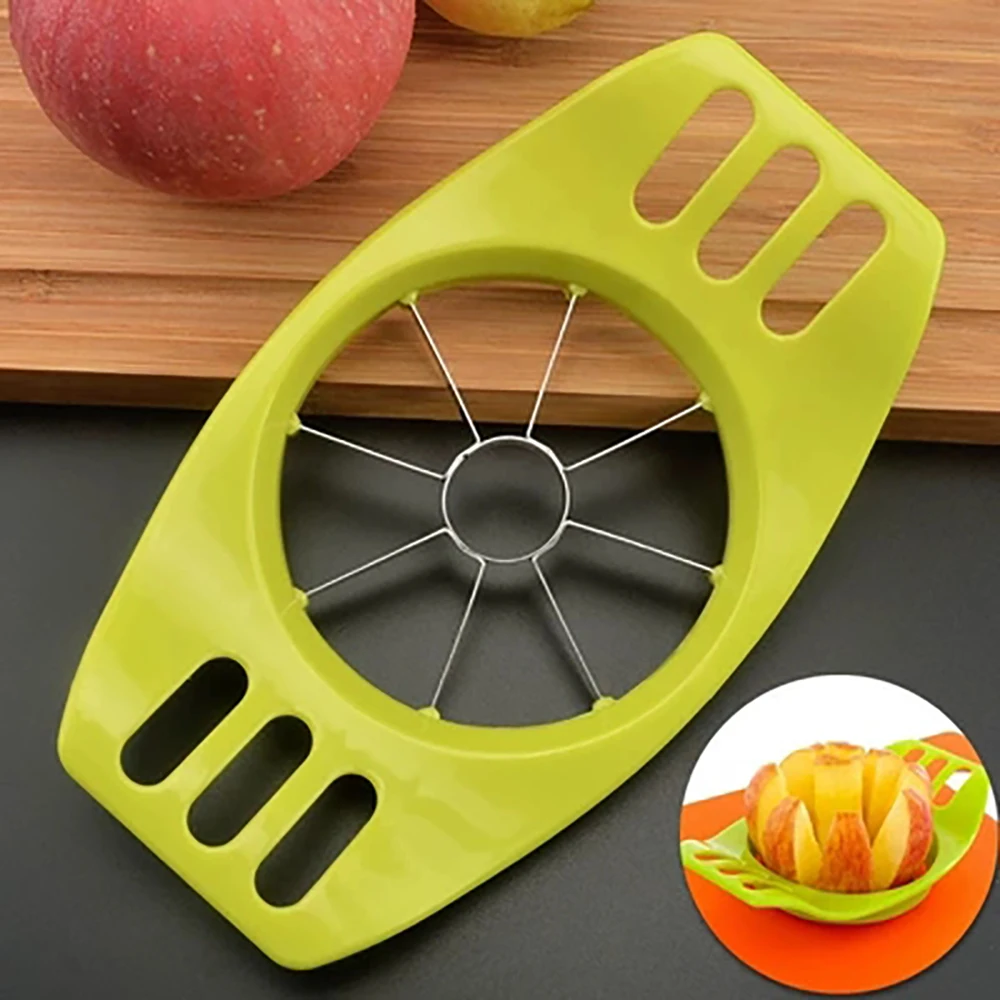 

1Pcs Stainless Steel Cut Apple Tool Fruit Knife Apple Slicer Fruit Segmentation Household Nuclearizer Slice
