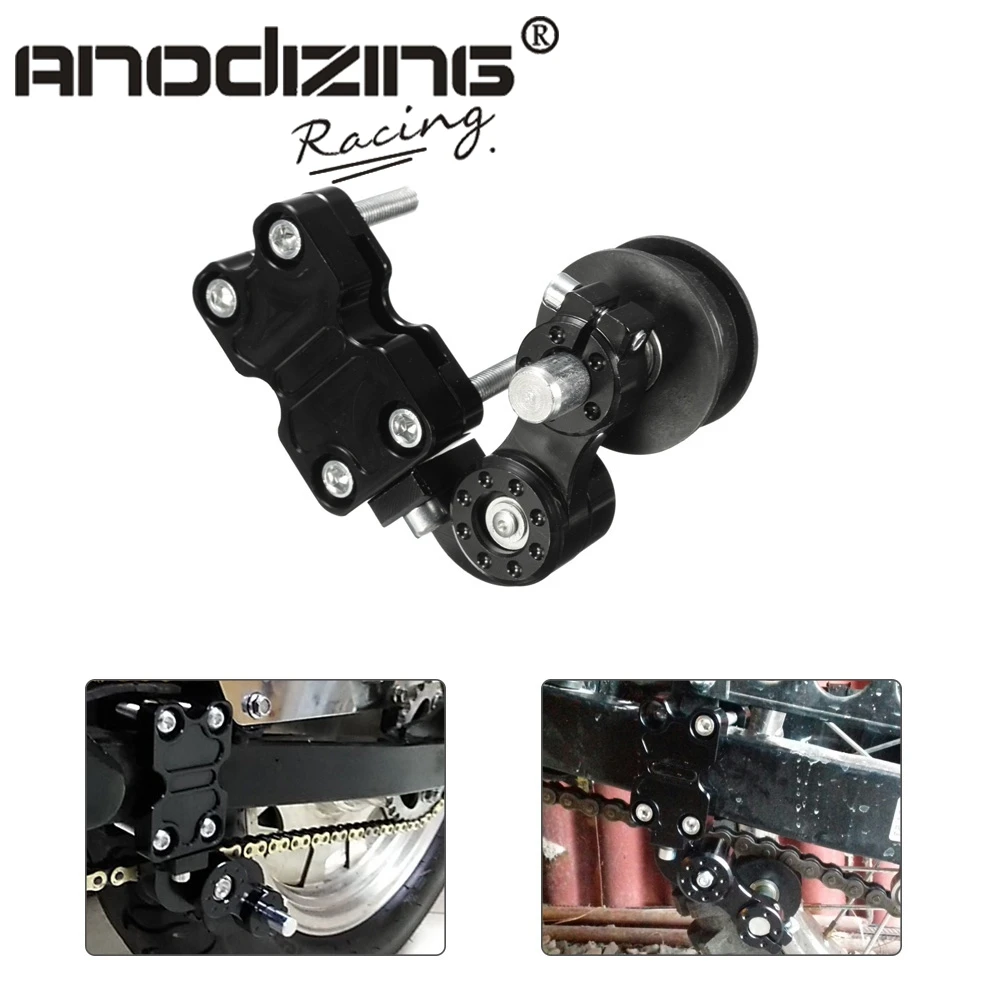 

Universal Aluminum Adjuster Chain Tensioner Roller For Motorcycle /Chopper ATV