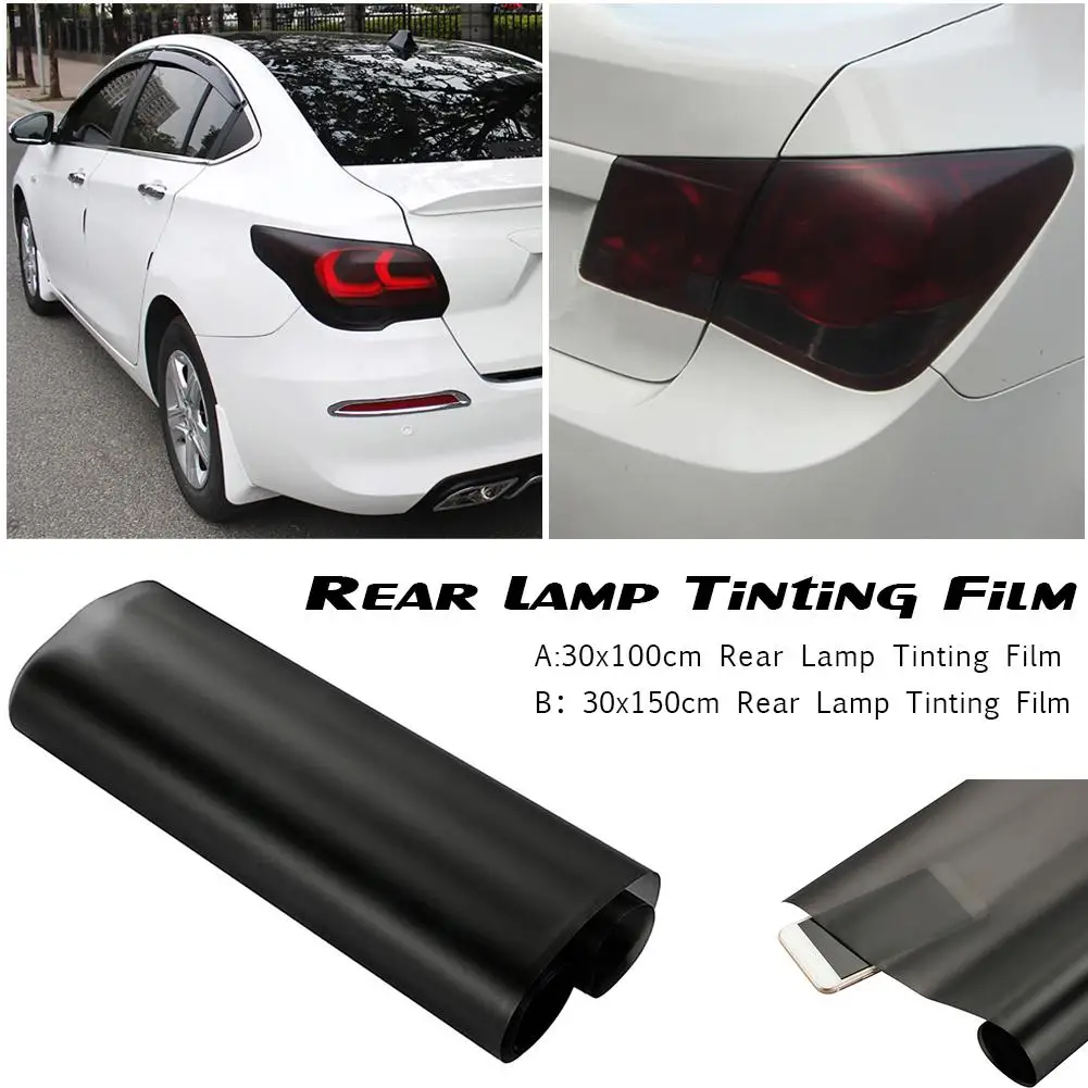 

Car Matt Fog Light Film Matte Black Tint Headlight Taillight Fog Light Vinyl Film Rear Light Tinting Film Car Headlight Film