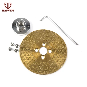 

5" 125mm Diamond Cutting Disc M14 Flange Double Side Coated Saw Blade