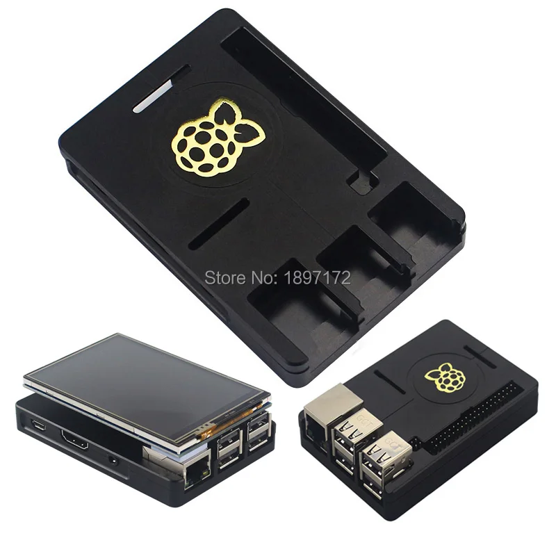 

Raspberry Pi 3 model B/B + Thin Heatsink aluminum case