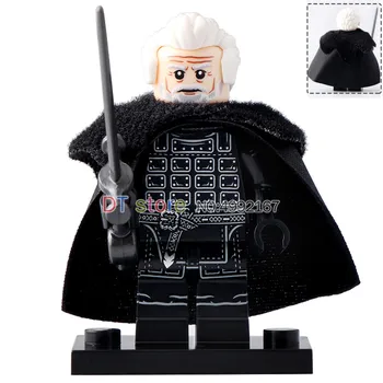 20Pcs/Lot Game Of Thrones Legoed Figure Jon Snow Benjen Stark Wights Jeor Samwell Tarly Building Blocks Toys For Children KT1024