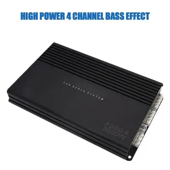 

4Ohm Stable Class D Car Amplifier with Remote Subwoofer Control High Power 4 Channel Bass Car HiFi Amplifiers Subwoofer Set