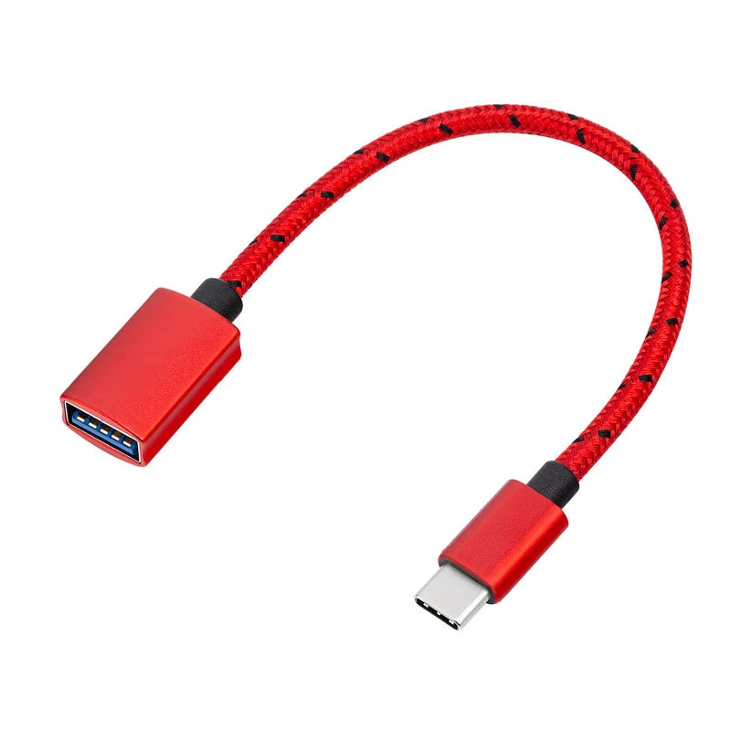 Type C OTG Кабель адаптер USB 3 1 type штекер 0 A Женский кабель для передачи данных samsung One