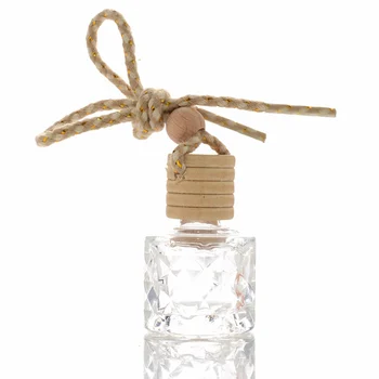 

Empty Bottles Car Perfume Pendant New Style Top Grade Essential Oil Parfume Packaging Containers 100pcs