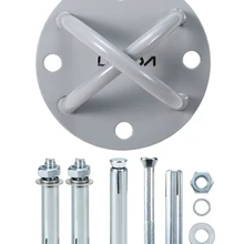 Потолочный крюк стены крепёжный кронштейн X крепления якорь для подвески бретели нижнего белья Йога качели гамаки бокс оборудования Битва веревки