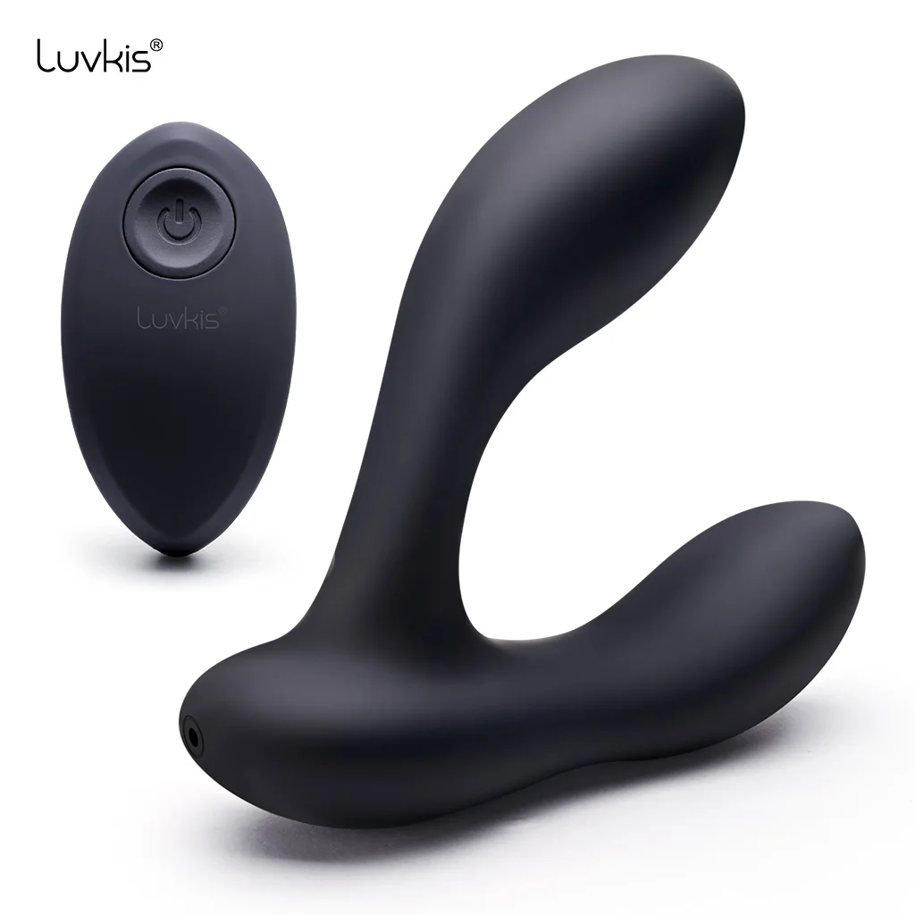 Luvkis 10 Vibration Male Butt Plug Anal Modes Wireless Control Prostate Massager G-Spot Vibrator Sex Toy Silicone Flexible Body |