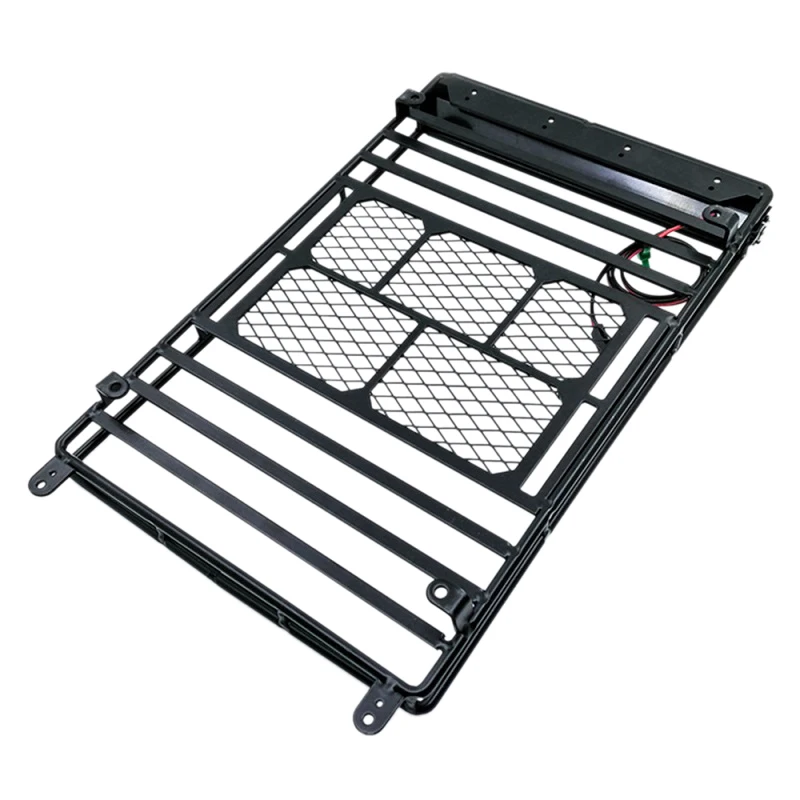 

Metal Roof Rack Luggage Bracket For 1/ 10 Rc Crawler Car Wrangler D90 Axial Scx10
