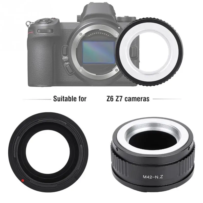 

M42-NZ Adapter Ring for M42 Mount Lens for Nikon Z Mount Z6 Z7 Camera
