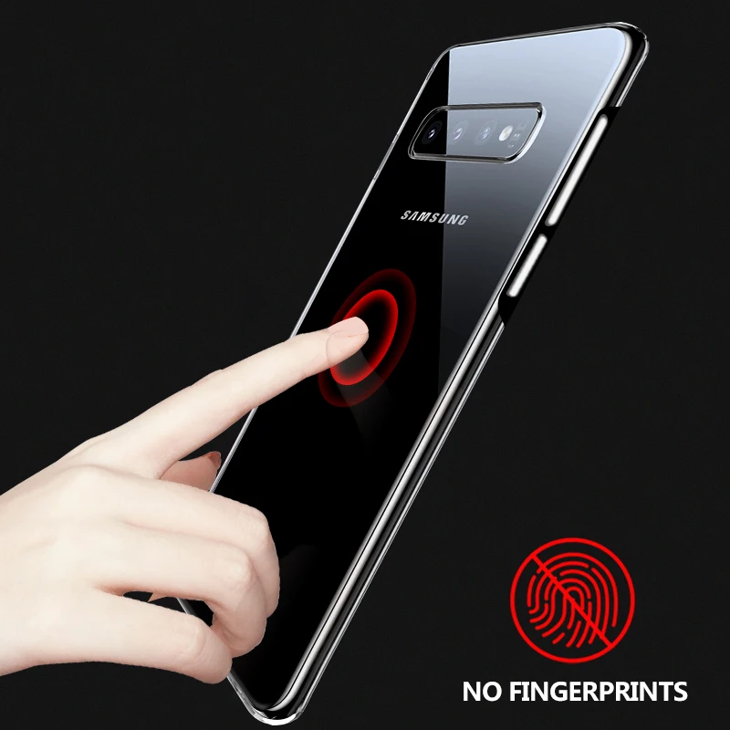 Жесткий прозрачный чехол для телефона Samsung S20 FE Ultra S8 S9 S10 Plus S10E Note 8 9 20 A70 A50 A71 A51