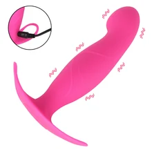 Silicone 7 Vibrating Anal Plug Charging Wearable Dildo Vibrator For Women Masturbator Sex Toy Prostate Stimulate