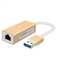 USB3.0 к RJ45 сетевой адаптер с высоким Скорость сети сигналы USB3.0 к RJ45 USB3.0 адаптер Ethernet адаптер
