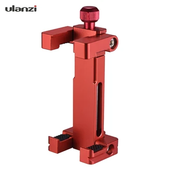

Ulanzi ST-03 Folding Phone Tripod Mount Clamp Holder Bracket with Hot Shoe Mount for iPhone X 8 7 6s plus for Samsung Smartphone