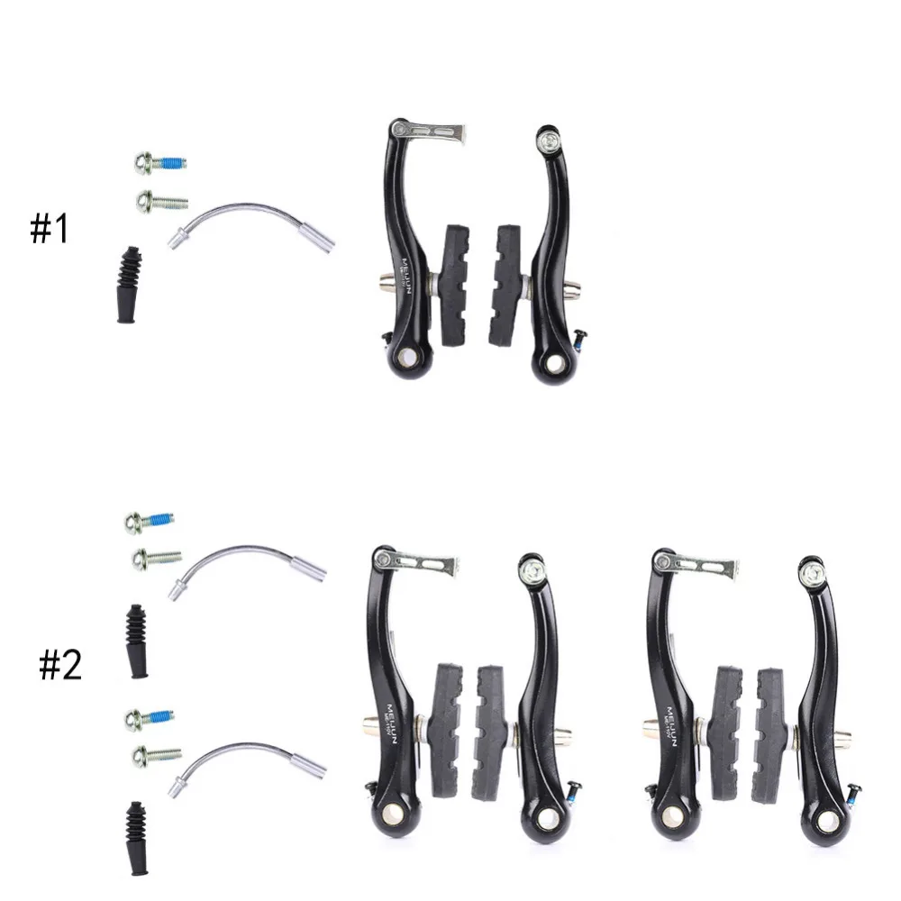 

Bicycle Rear V Brake Bicycle Front V Brake Set Bike Brake Including Lock Screws/Noodle/ Boot Of Cycling Parts