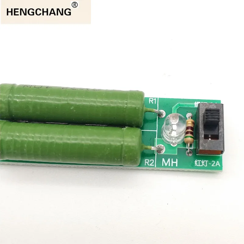 Мощность Bank старения модуль 2A 1A с переключателем мини USB сопротивления нагрузки