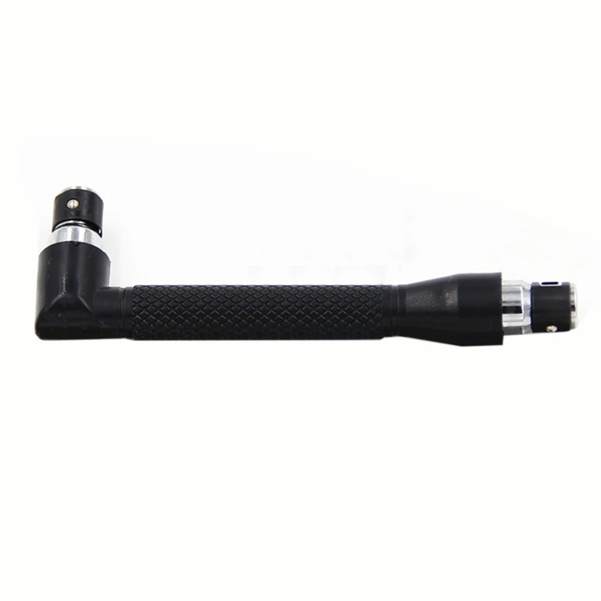 

L-Shape 1/4 Hex Socket Wrench Dual Head For Screwdriver Bits Hand Tool Steel