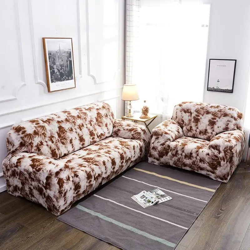 

Slipcover Sofa Stretch Four Season Sofa Covers Furniture Protector Polyester Coffee Couch Cover Sofa Towel 1/2/3/4-seater