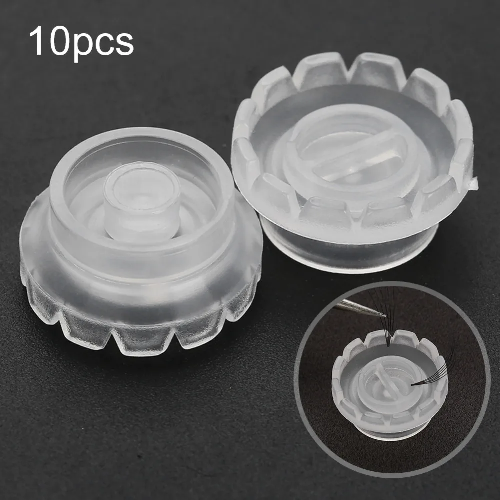 Eyelash Glue Lash Lift Eyelashes Extension Makeup Tool 10Pcs Plastic