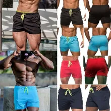 Модные Повседневные тонкие мужские плавки, шорты для фитнеса, трусы-боксеры, плотное нижнее белье, летняя одежда для девочек