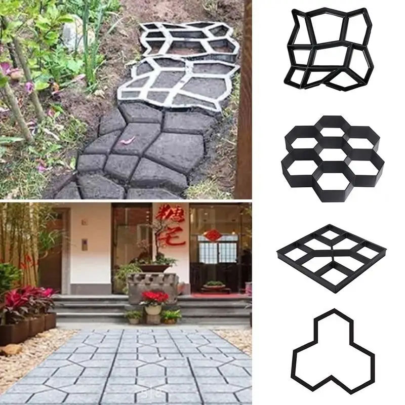 DIY индивидуальная напольная форма для прогулок садовая тротуарная Пластиковая