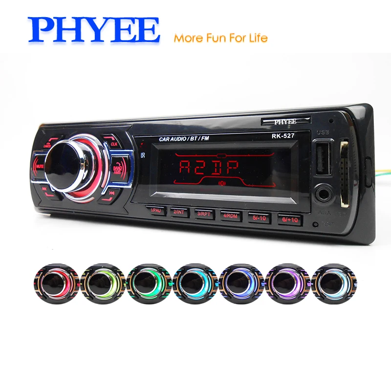 Autoradio Bluetooth Car Stereo Auto Radio 1 Din Audio MP3 ID3 USB SD