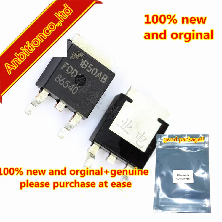 Nivel De Canal N FDD6035AL 50 Un., PowerTrench MOSFET TO-252 NUEVO #W10