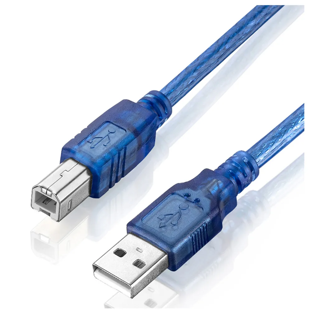 Кабель передачи данных LEORY Mini USB 2 0 Тип A синий 30 см от мужчины к мужчине для Arduino 1