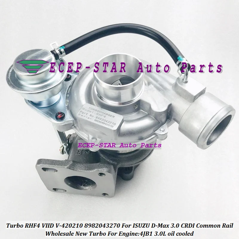 Турбо RHF4 турбо VIID V 420210 8982043270 Турбокомпрессор Для ISUZU D Max 3 0 CRDI Common Rail 4JB1 3.0L с