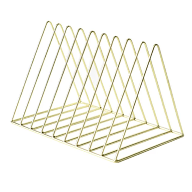 Best Offers Bookshelf iron Geometry Newspapers and Magazines Storage Rack Home Decor Shelf Best Offers Bookshelf iron Geometry Newspapers and Magazines Storage Rack Home Decor Shelf