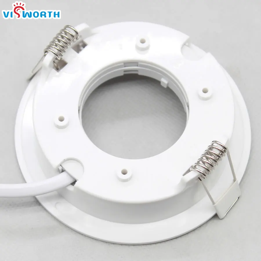 High Quality GX53 base GX53 Lamp Bases ABS Material white body GX53 HOLDER FOR GX53 LED LIGHT free shipping