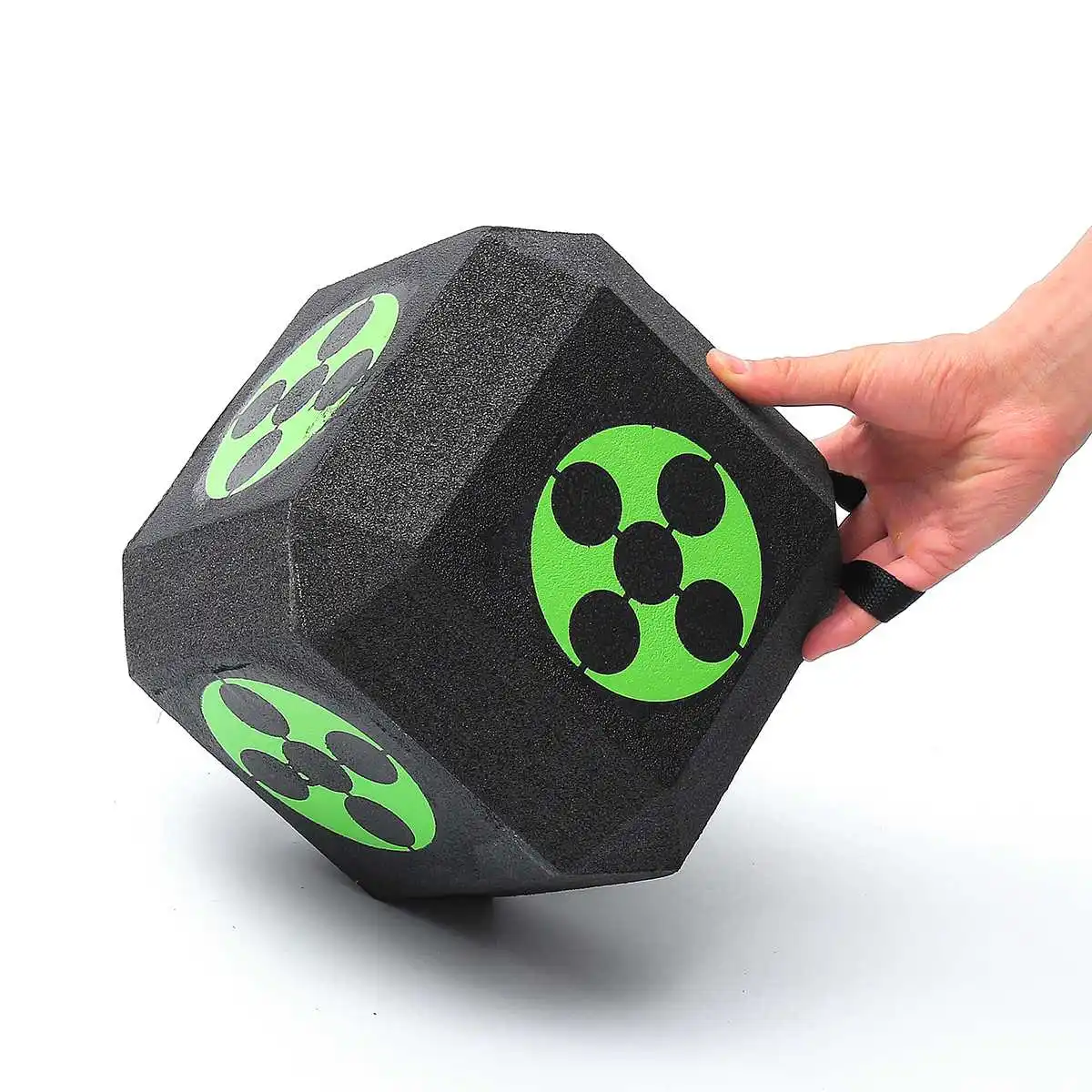 

Big 3D Cube Reusable Archery Target Shooting Hunting Bow Suit Compound Recurve Bow Hunting Target for All Arrow Types 23X23X23cm