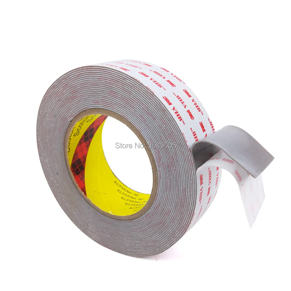 

10mm Wide 1Roll 3M RP45 High Performance Indoor Outdoor Use Grey 3M VHB Tape Waterproof Acrylic Foam Double Side Tape