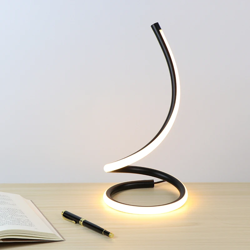  Desk lamp Touch ON/OFF Switch Dimming Table Light LED Night Light Aluminum Bedroom Beside Decorativ - 32959718961