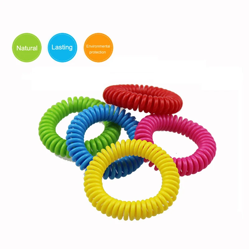 

Mosquito Repellent Bracelets Pest Control Multicolor Adults Kids NonToxic 240 Hours Insect Protection 10 Pcs Outdoor Indoor