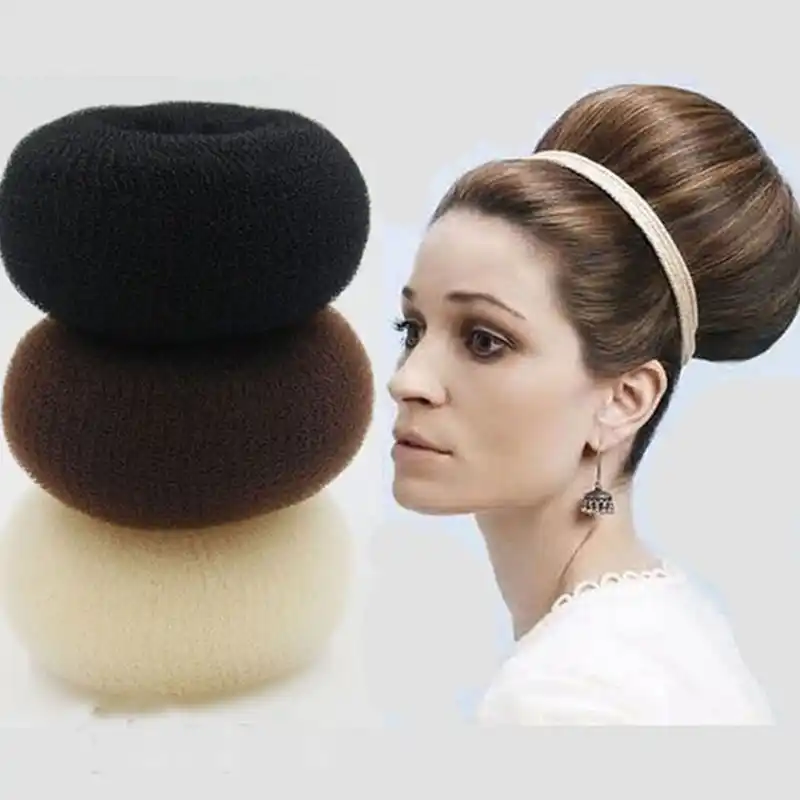 Hair Bun Maker Donut Magic Foam Sponge Easy Big Ring Hair Styling