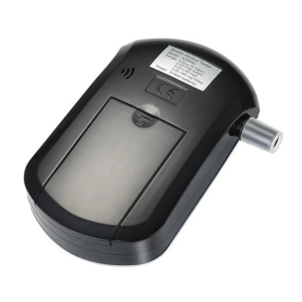 الرقمية LCD الشرطة الكحول التنفس اختبار الكحول 10% FS 95% لا الندى اختبار محلل كاشف DC 4.5 V